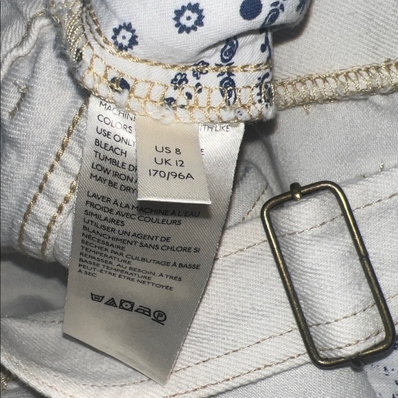 We the Free Womens 0 Off White Sunkissed Shortall Overalls - Picture 9 of 11